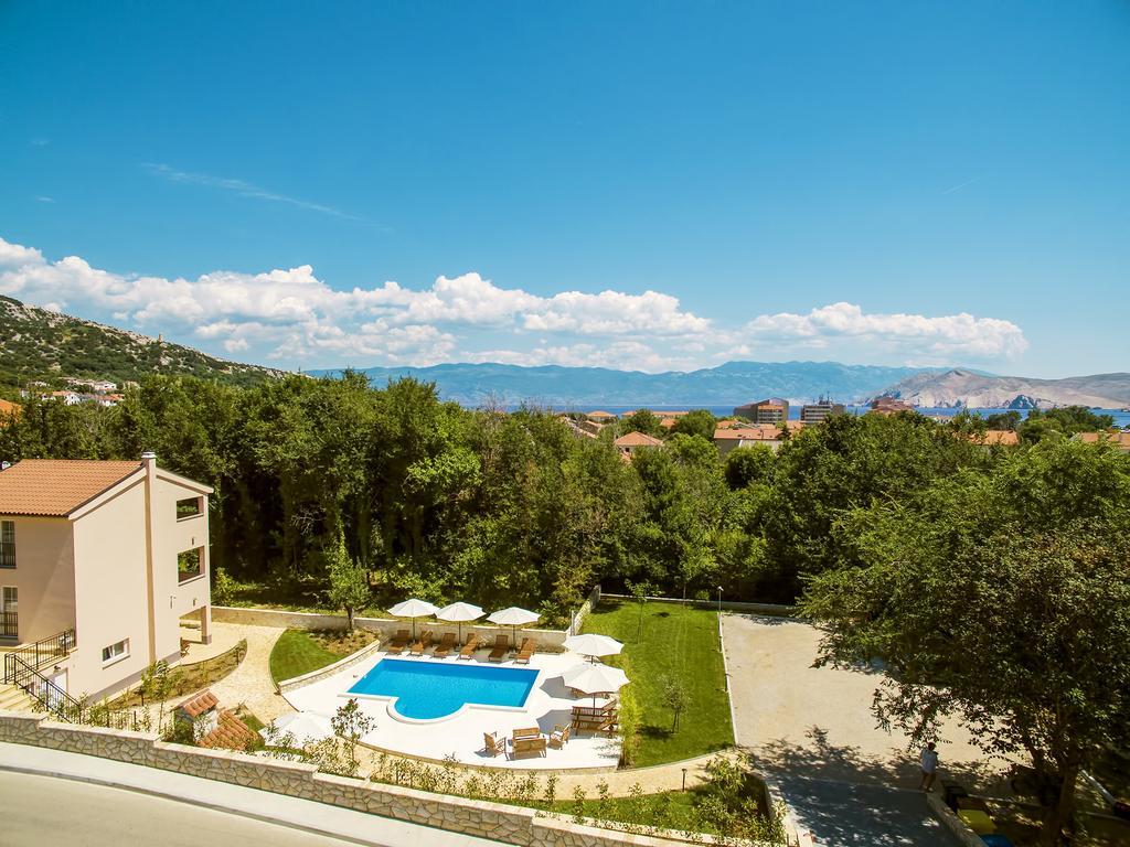 Residence Mediterraneo II Baška Zewnętrze zdjęcie